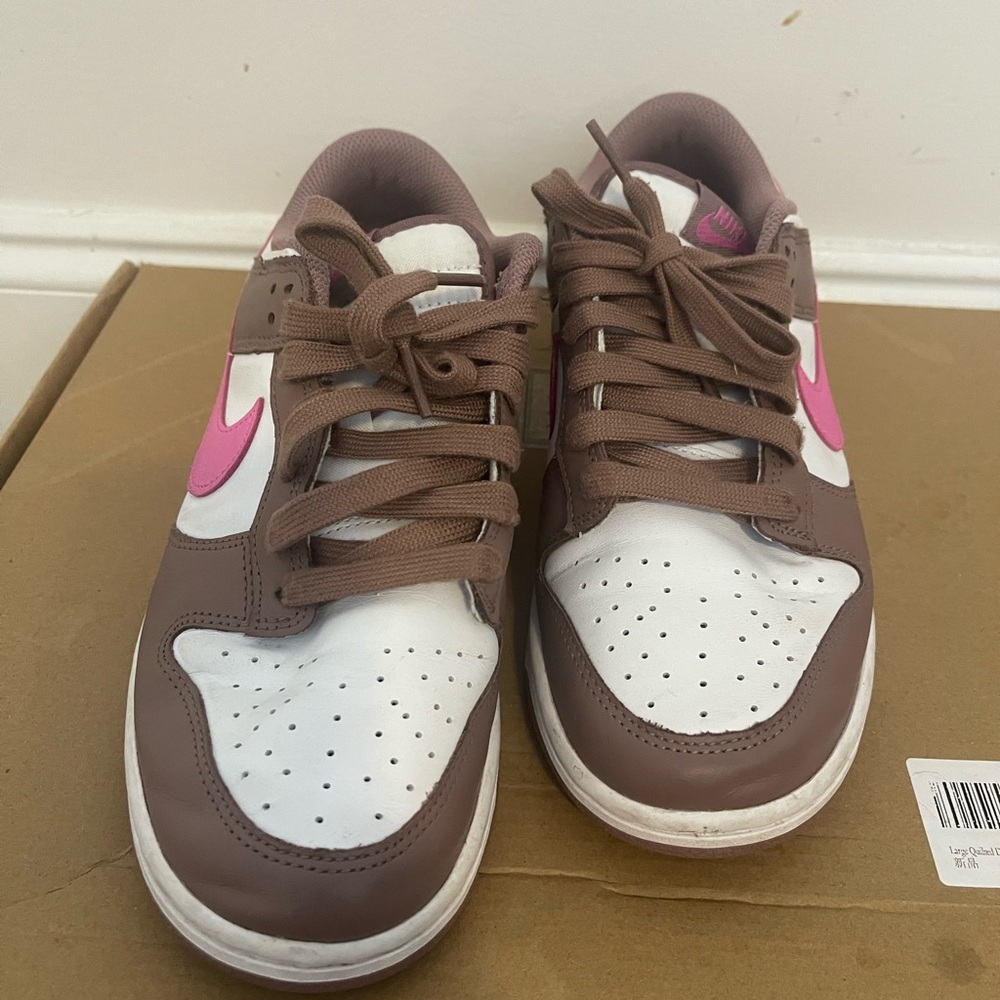 Nike Brown and Pink Sneakers